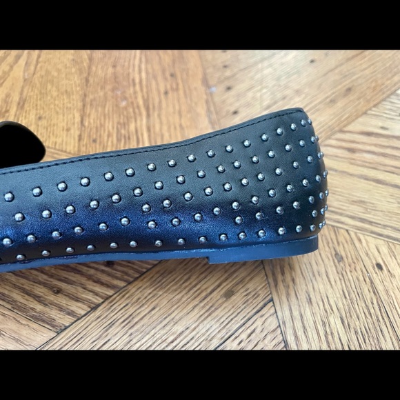 Chase + Chloe black studded flats 6.5 - Picture 5 of 5
